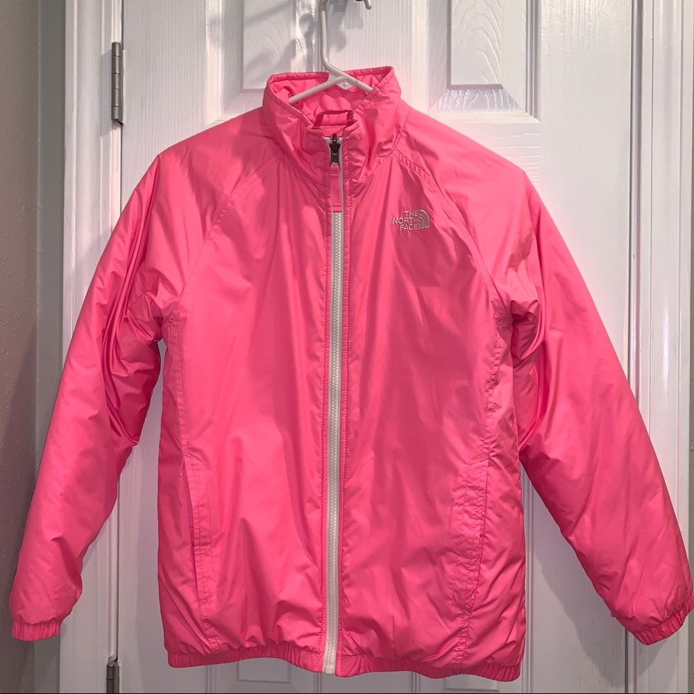 The North Face Pink puffer jacket